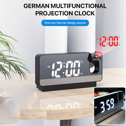 Beaurevoir™  3D Projection Alarm Clock